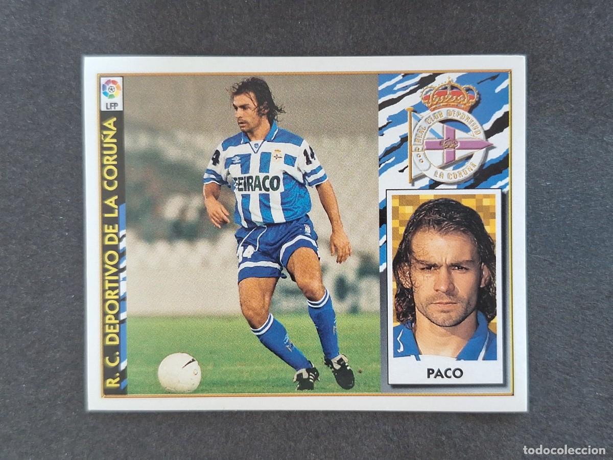 Football Stickers: L4 PACO DEPORTIVO DE LA CORU&Ntilde;A LIGA ESTE 1997 1998 97 98 NUNCA PEGADO SIN PEGAR