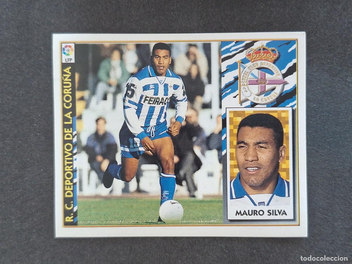Football Stickers: L4 MAURO SILVA DEPORTIVO DE LA CORU&Ntilde;A LIGA ESTE 1997 1998 97 98 NUNCA PEGADO SIN PEGAR