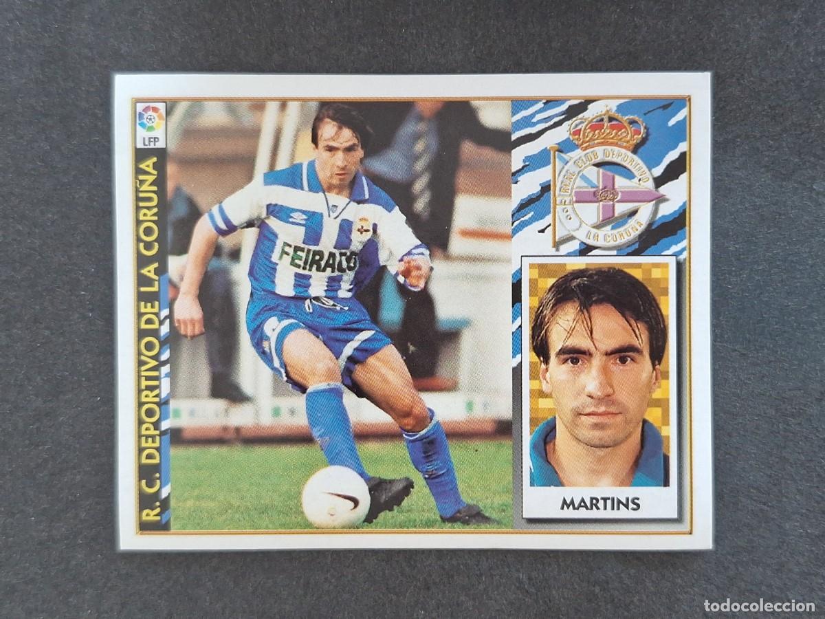 Football Stickers: L4 MARTINS DEPORTIVO DE LA CORU&Ntilde;A LIGA ESTE 1997 1998 97 98 NUNCA PEGADO SIN PEGAR
