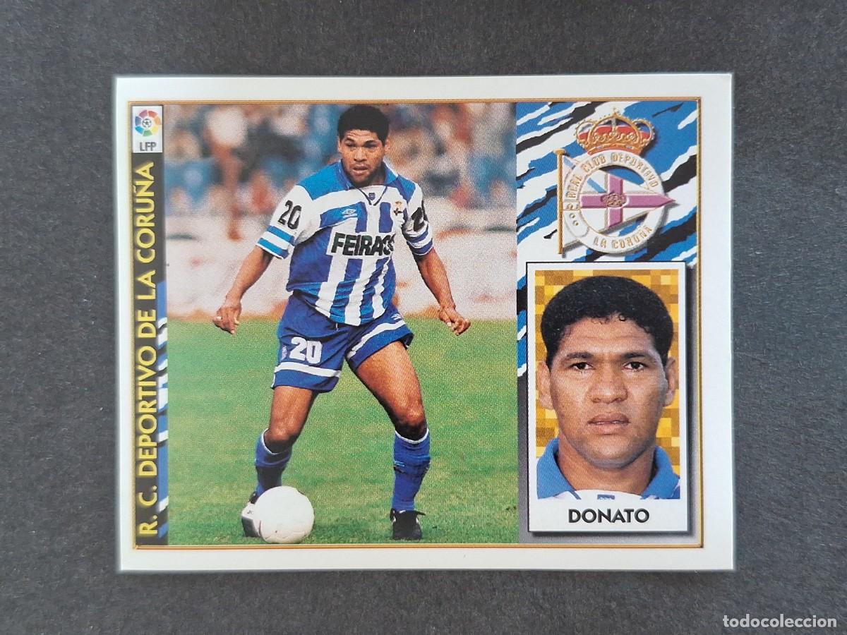 Football Stickers: L4 DONATO DEPORTIVO DE LA CORU&Ntilde;A LIGA ESTE 1997 1998 97 98 NUNCA PEGADO SIN PEGAR