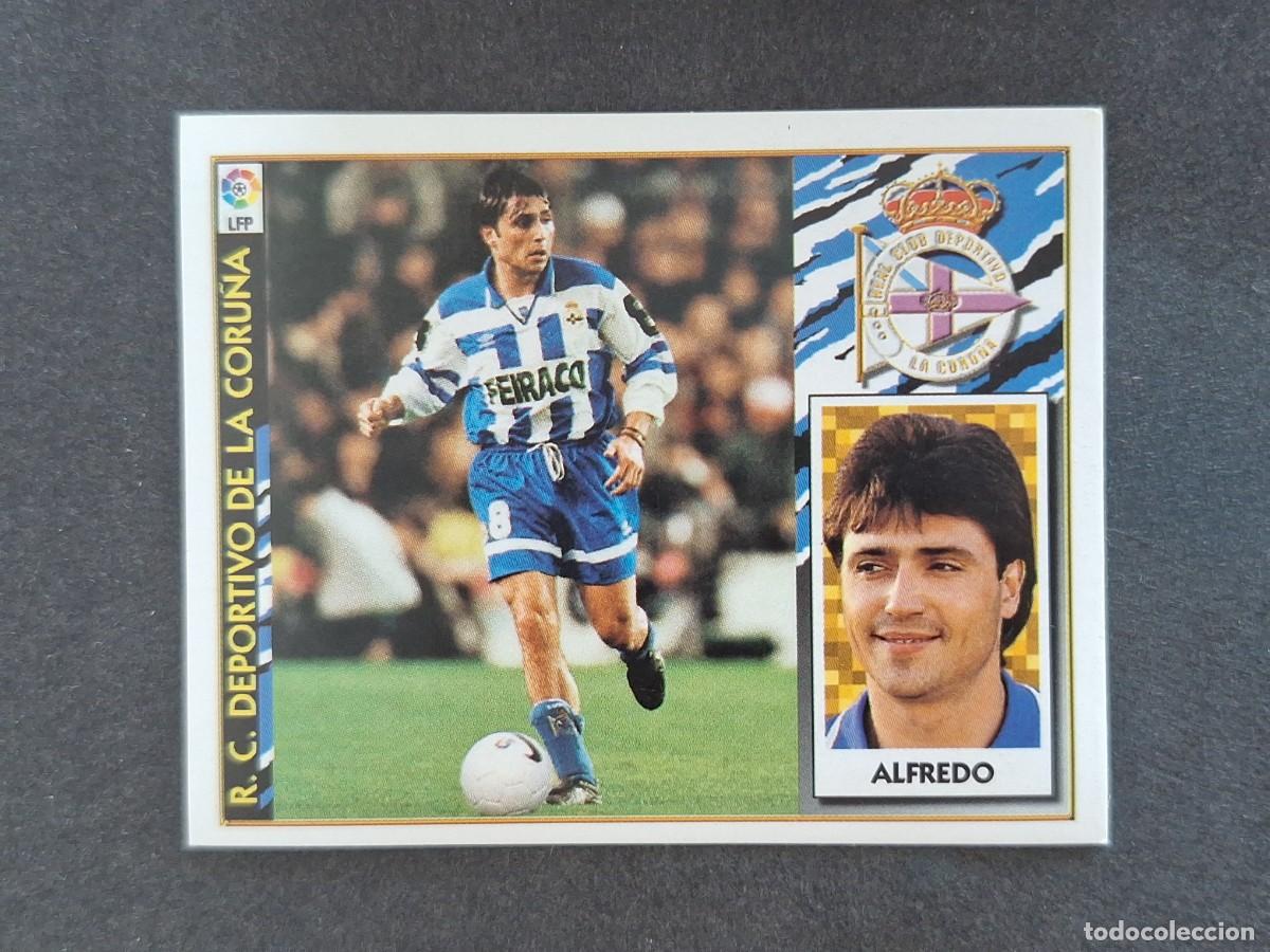 Football Stickers: L4 ALFREDO DEPORTIVO DE LA CORU&Ntilde;A LIGA ESTE 1997 1998 97 98 NUNCA PEGADO SIN PEGAR