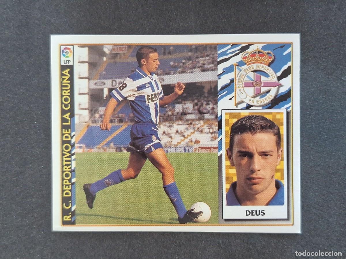 Football Stickers: L4 DEUS DEPORTIVO DE LA CORU&Ntilde;A LIGA ESTE 1997 1998 97 98 NUNCA PEGADO SIN PEGAR