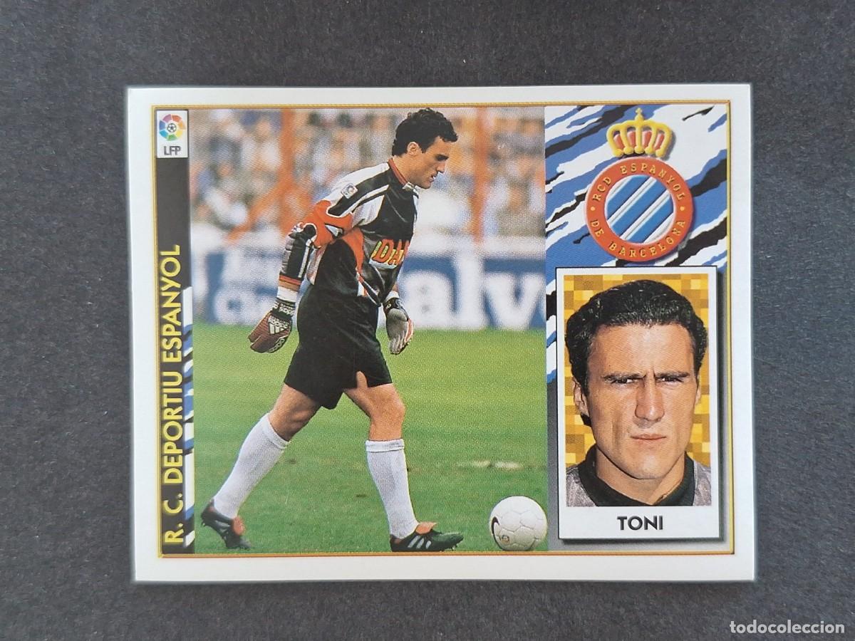 Football Stickers: L4 TONI R. C. D. ESPA&Ntilde;OL LIGA ESTE 1997 1998 97 98 NUNCA PEGADO SIN PEGAR