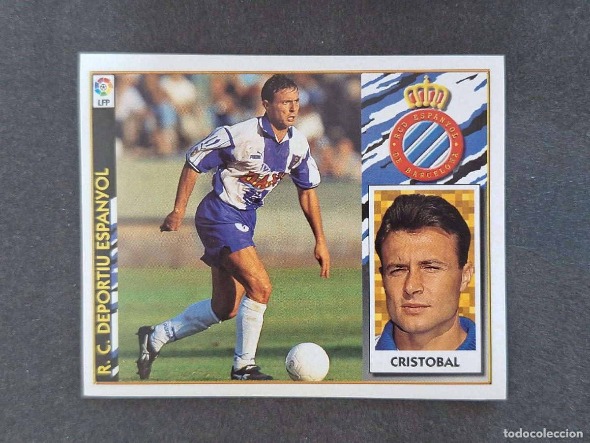 Football Stickers: L4 CRISTOBAL R. C. D. ESPA&Ntilde;OL LIGA ESTE 1997 1998 97 98 NUNCA PEGADO SIN PEGAR