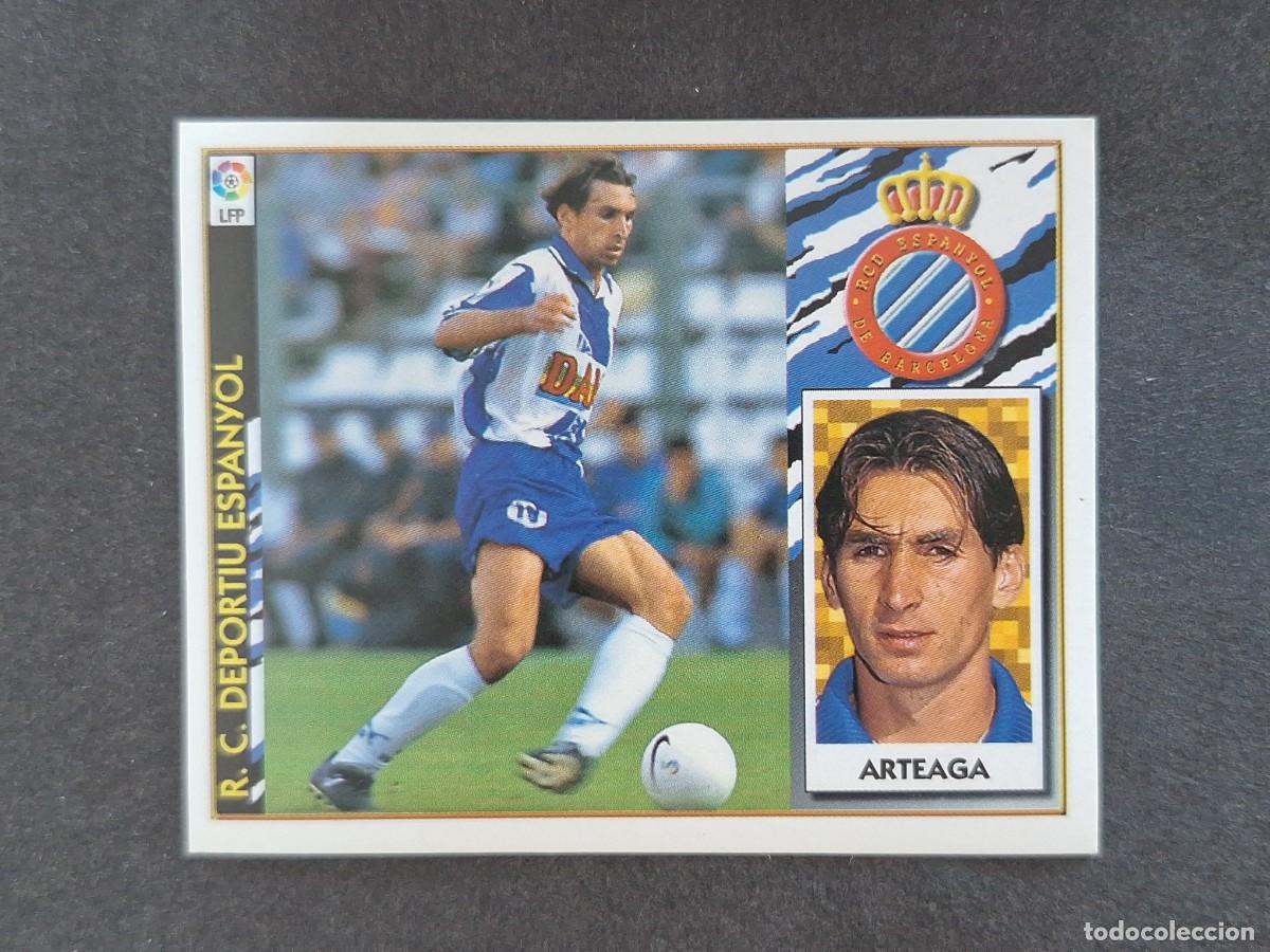 Football Stickers: L4 ARTEAGA R. C. D. ESPA&Ntilde;OL LIGA ESTE 1997 1998 97 98 NUNCA PEGADO SIN PEGAR