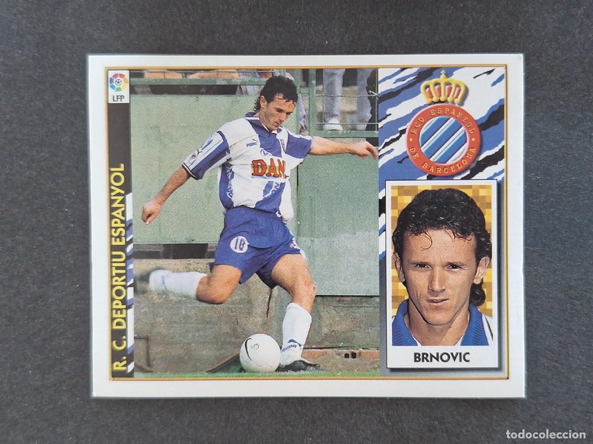 Football Stickers: L4 BRNOVIC R. C. D. ESPA&Ntilde;OL LIGA ESTE 1997 1998 97 98 NUNCA PEGADO SIN PEGAR