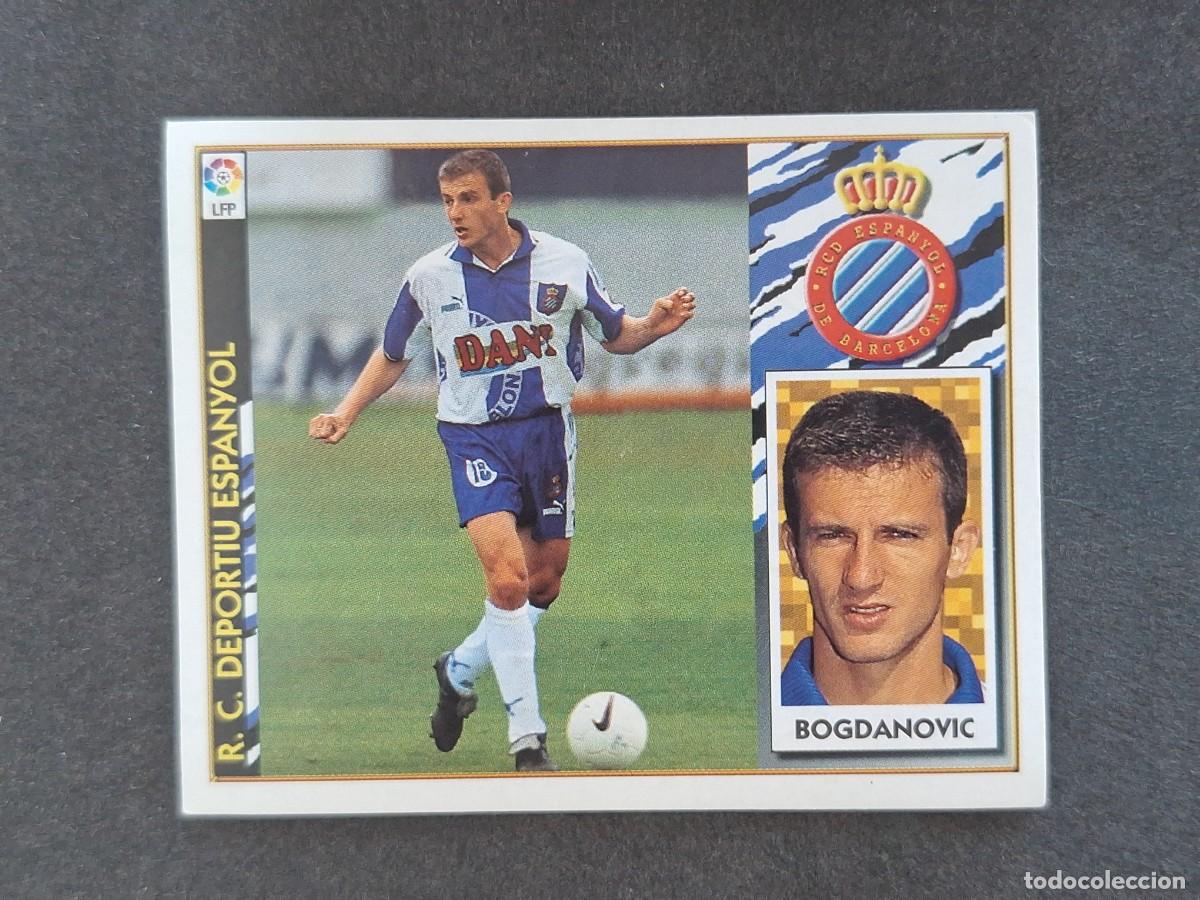 Football Stickers: L4 BOGDANOVIC R. C. D. ESPA&Ntilde;OL LIGA ESTE 1997 1998 97 98 NUNCA PEGADO SIN PEGAR