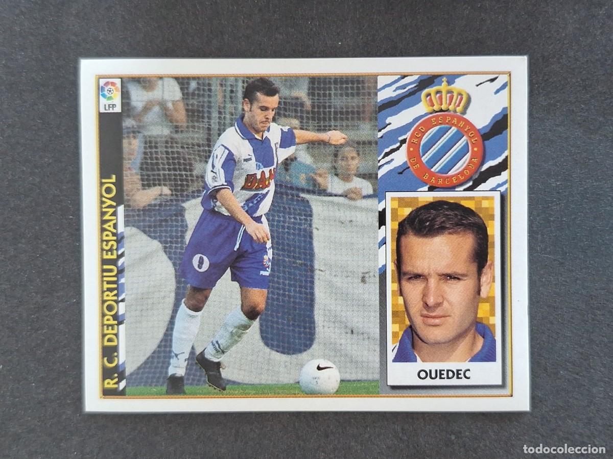 Football Stickers: L4 OUEDEC R. C. D. ESPA&Ntilde;OL LIGA ESTE 1997 1998 97 98 NUNCA PEGADO SIN PEGAR