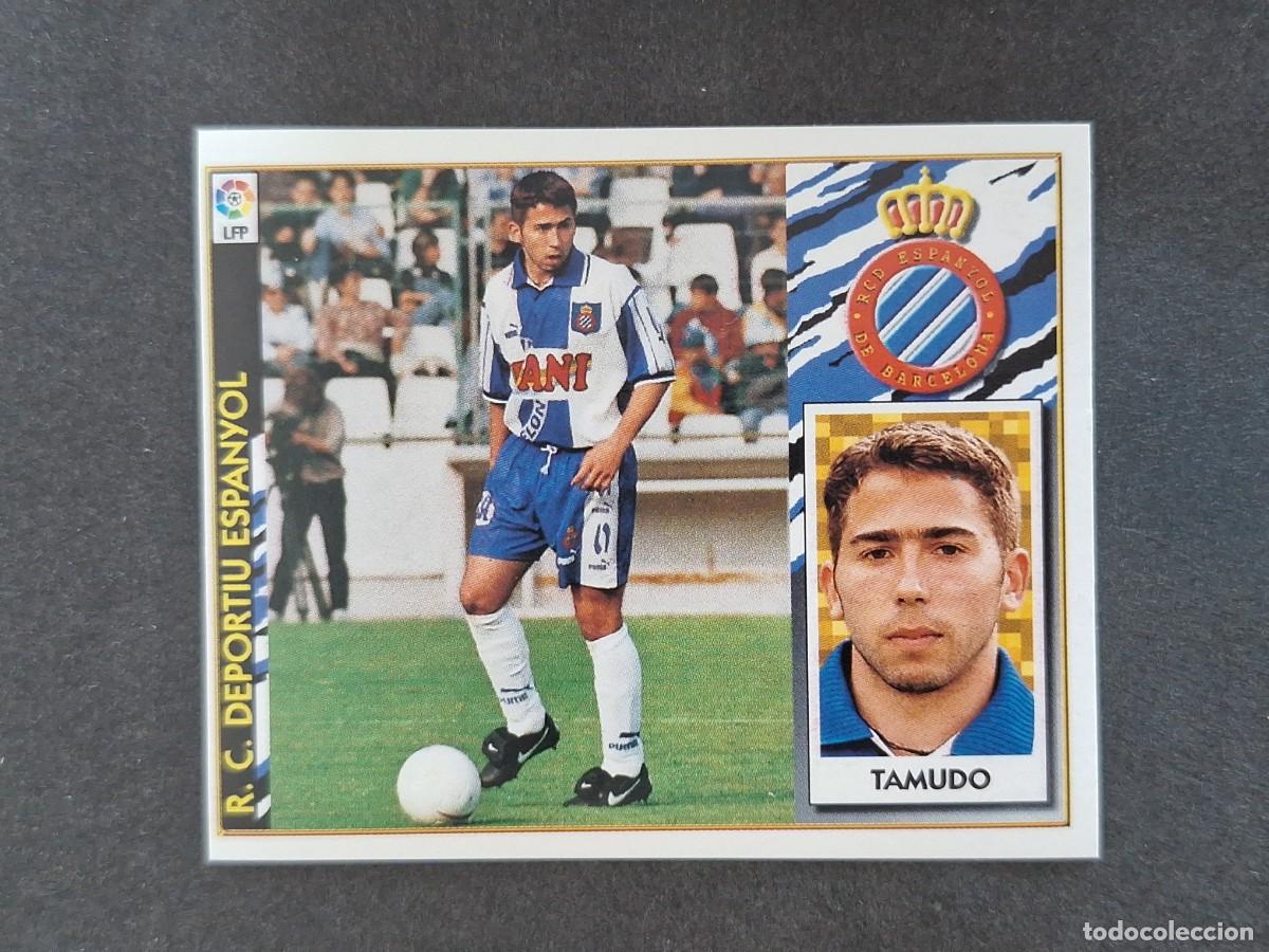 Football Stickers: L4 TAMUDO R. C. D. ESPA&Ntilde;OL LIGA ESTE 1997 1998 97 98 NUNCA PEGADO SIN PEGAR