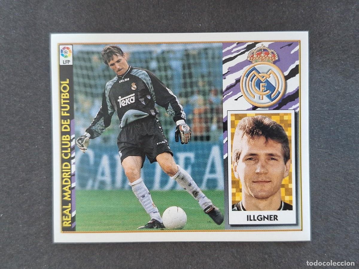 Football Stickers: L4 ILLGNER REAL MADRID LIGA ESTE 1997 1998 97 98 NUNCA PEGADO SIN PEGAR