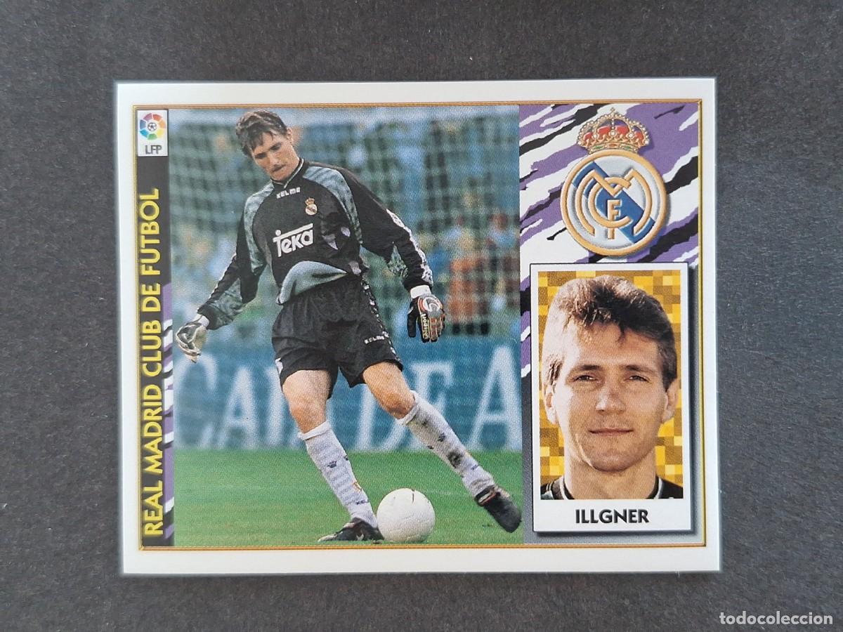 Football Stickers: L4 ILLGNER REAL MADRID LIGA ESTE 1997 1998 97 98 NUNCA PEGADO SIN PEGAR