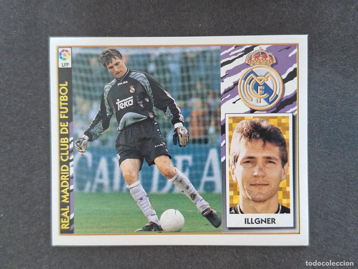 Football Stickers: L4 ILLGNER REAL MADRID LIGA ESTE 1997 1998 97 98 NUNCA PEGADO SIN PEGAR