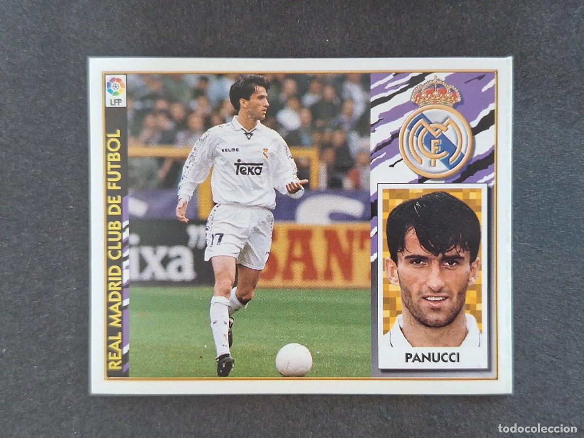 Figurine di Calcio: L4 PANUCCI REAL MADRID LIGA ESTE 1997 1998 97 98 NUNCA PEGADO SIN PEGAR