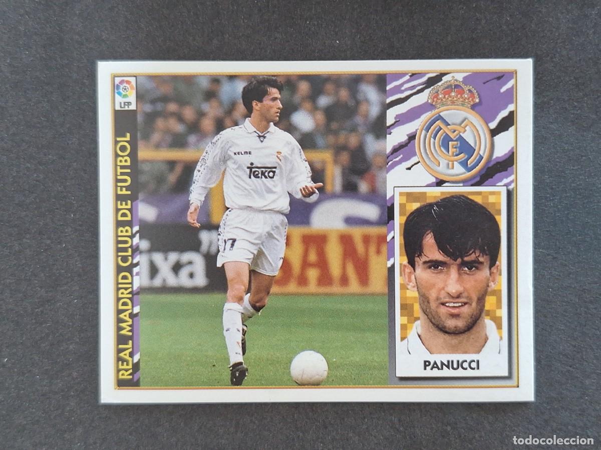 Figurine di Calcio: L4 PANUCCI REAL MADRID LIGA ESTE 1997 1998 97 98 NUNCA PEGADO SIN PEGAR