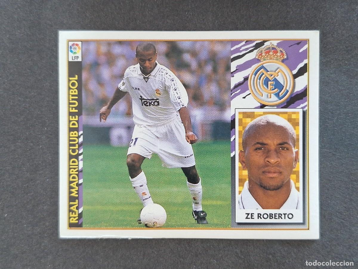Figurine di Calcio: L4 ZE ROBERTO REAL MADRID LIGA ESTE 1997 1998 97 98 NUNCA PEGADO SIN PEGAR