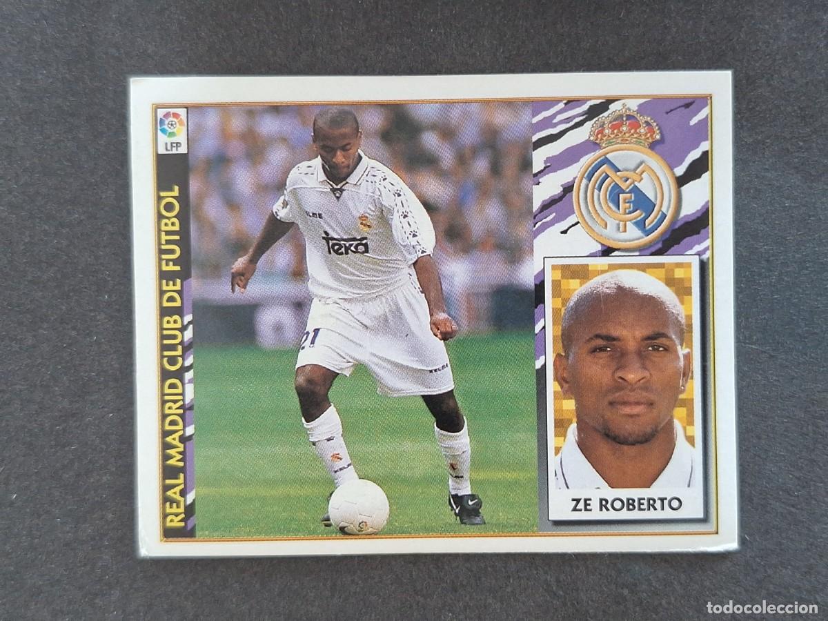 Figurine di Calcio: L4 ZE ROBERTO REAL MADRID LIGA ESTE 1997 1998 97 98 NUNCA PEGADO SIN PEGAR