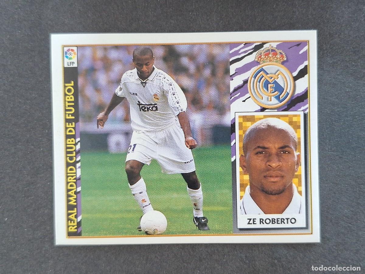 Figurine di Calcio: L4 ZE ROBERTO REAL MADRID LIGA ESTE 1997 1998 97 98 NUNCA PEGADO SIN PEGAR
