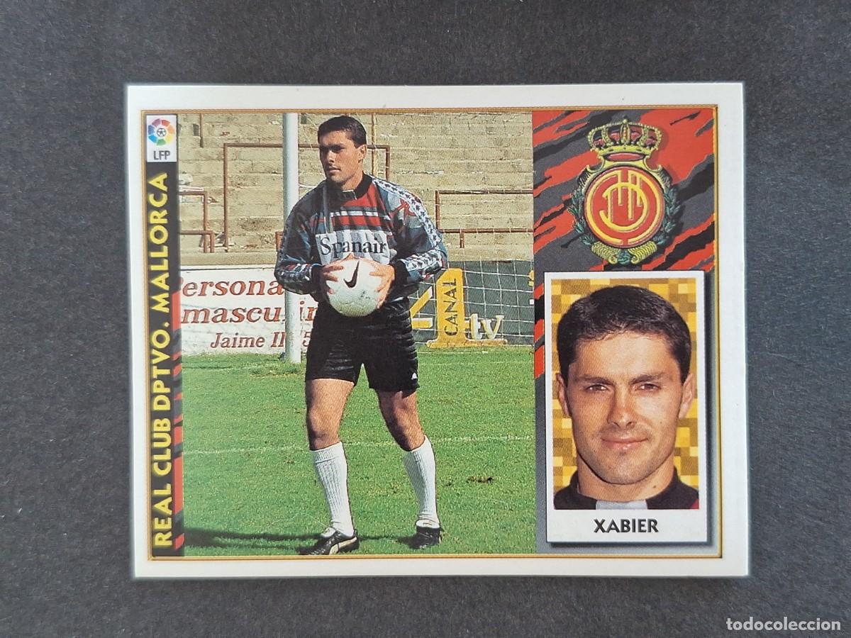 Fu&szlig;ball-Sticker: L4 XABIER R. C. D. MALLORCA LIGA ESTE 1997 1998 97 98 NUNCA PEGADO SIN PEGAR