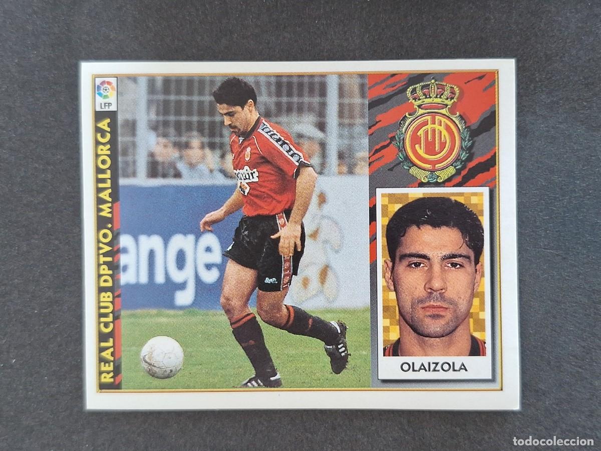 Fu&szlig;ball-Sticker: L4 OLAIZOLA R. C. D. MALLORCA LIGA ESTE 1997 1998 97 98 NUNCA PEGADO SIN PEGAR