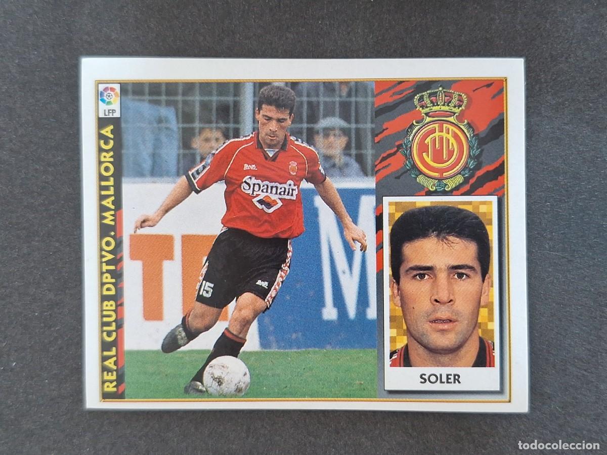Fu&szlig;ball-Sticker: L4 SOLER R. C. D. MALLORCA LIGA ESTE 1997 1998 97 98 NUNCA PEGADO SIN PEGAR