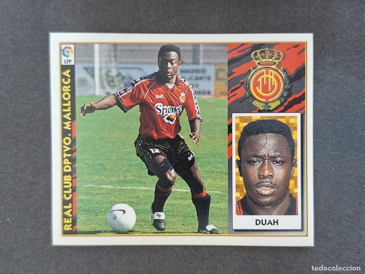 Fu&szlig;ball-Sticker: L4 DUAH R. C. D. MALLORCA LIGA ESTE 1997 1998 97 98 NUNCA PEGADO SIN PEGAR