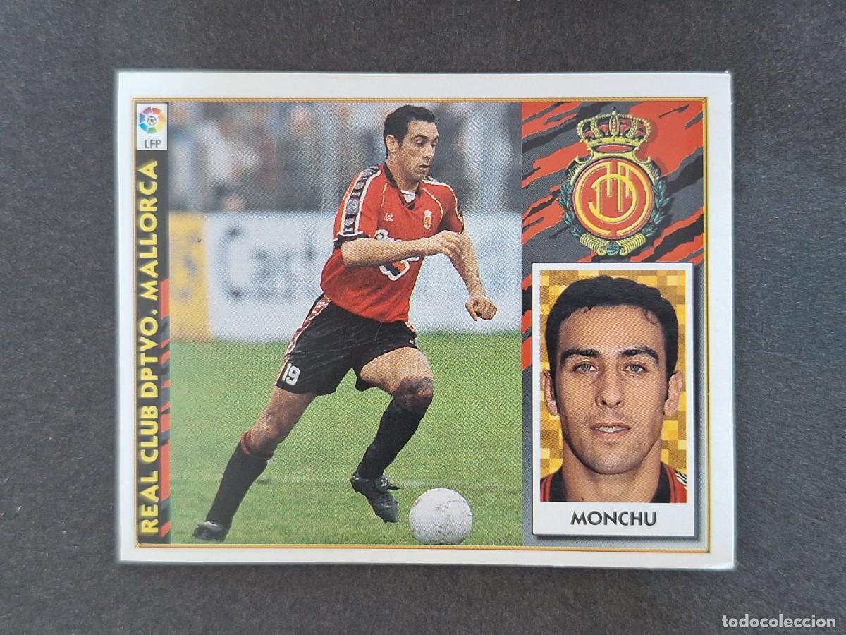 Fu&szlig;ball-Sticker: L4 MONCHU R. C. D. MALLORCA LIGA ESTE 1997 1998 97 98 NUNCA PEGADO SIN PEGAR