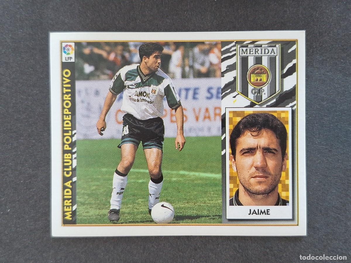 Football Stickers: L4 JAIME MERIDA C. P. LIGA ESTE 1997 1998 97 98 NUNCA PEGADO SIN PEGAR