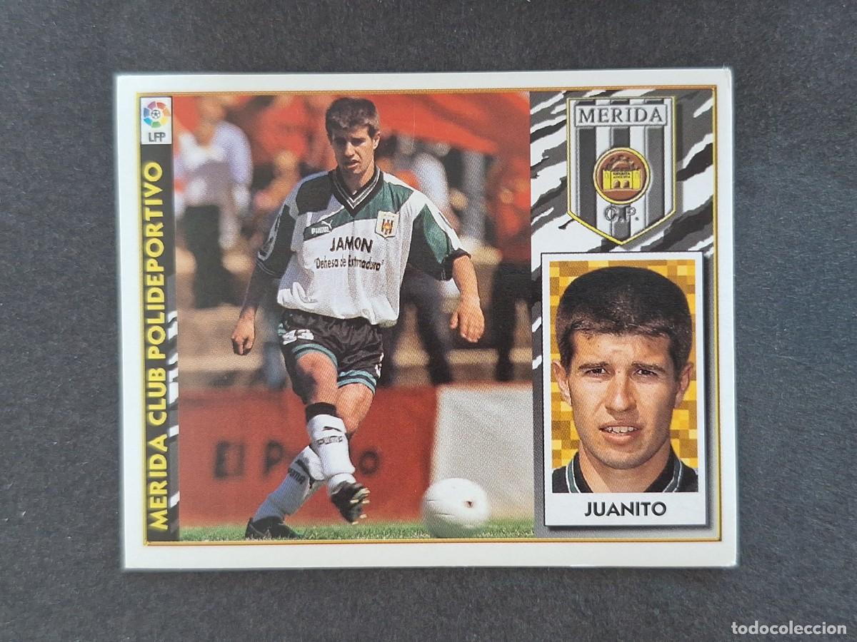 Football Stickers: L4 JUANITO MERIDA C. P. LIGA ESTE 1997 1998 97 98 NUNCA PEGADO SIN PEGAR