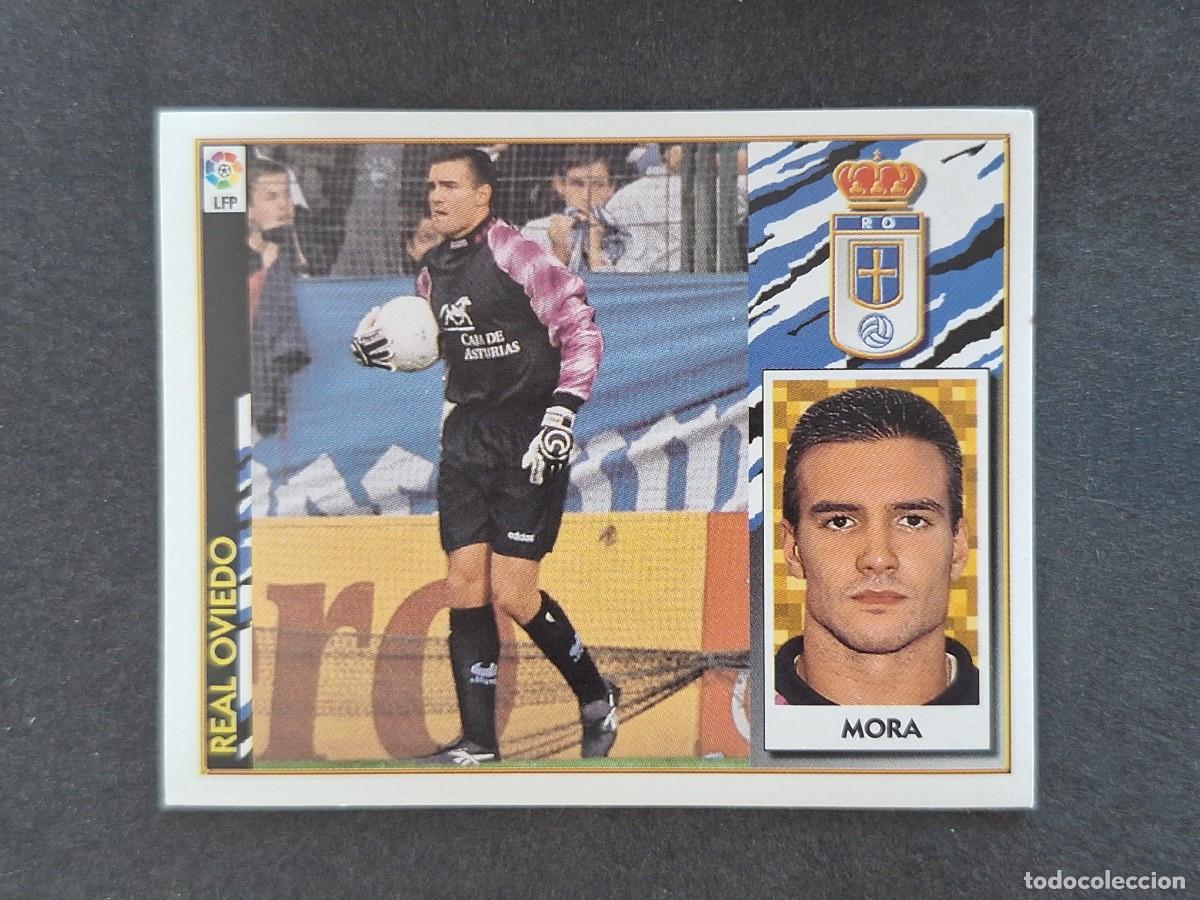 Football Stickers: L4 MORA REAL OVIEDO LIGA ESTE 1997 1998 97 98 NUNCA PEGADO SIN PEGAR