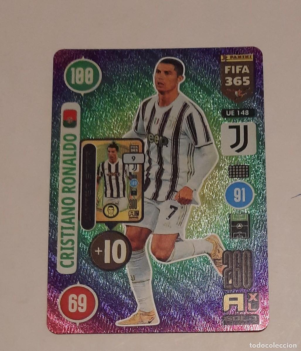 Football Stickers: Cristiano Ronaldo Juventus #UE148 Fifa 365 2020-2021