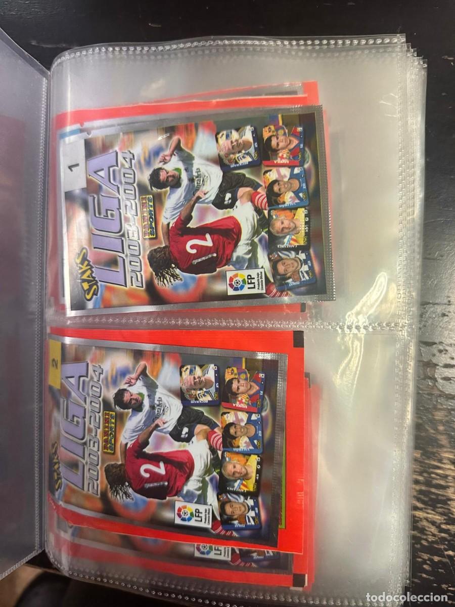 Fu&szlig;ball-Sticker: Coleccion completa 30 Sobres sin abrir La Razon Liga 2003 2004