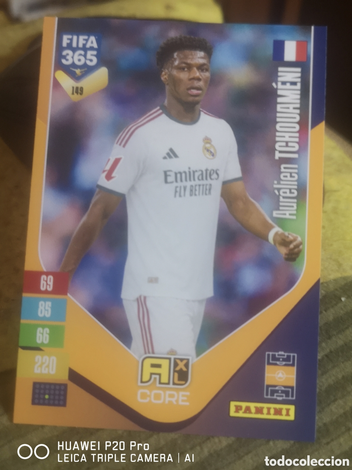Cromos de f&uacute;tbol: ADRENALYN FIFA 365 2027 TCHOUAMENI 149 - REAL MADRID