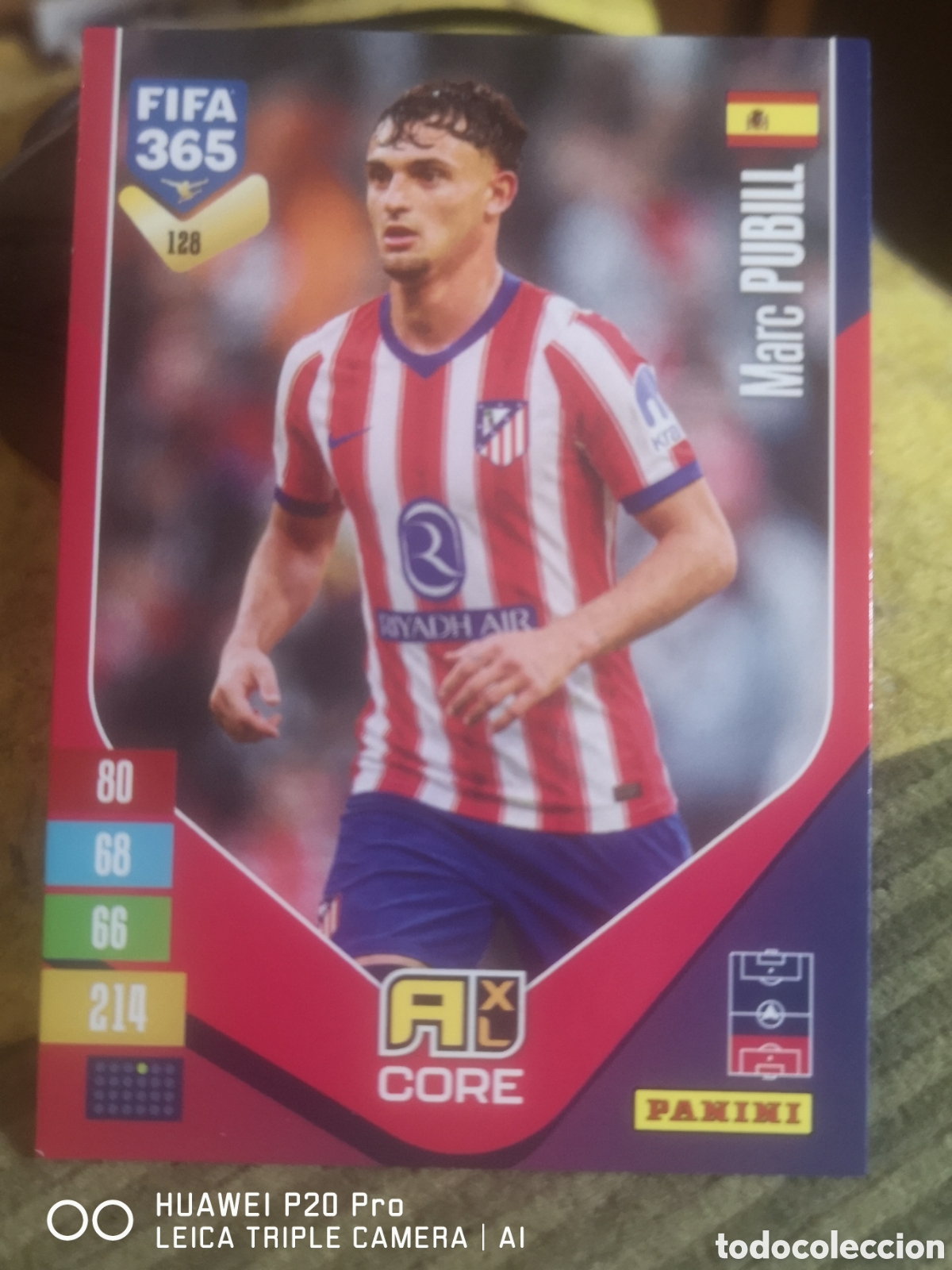 Cromos de Futebol: ADRENALYN FIFA 365 2027 PUBILL 128 - ATLETICO DE MADRID