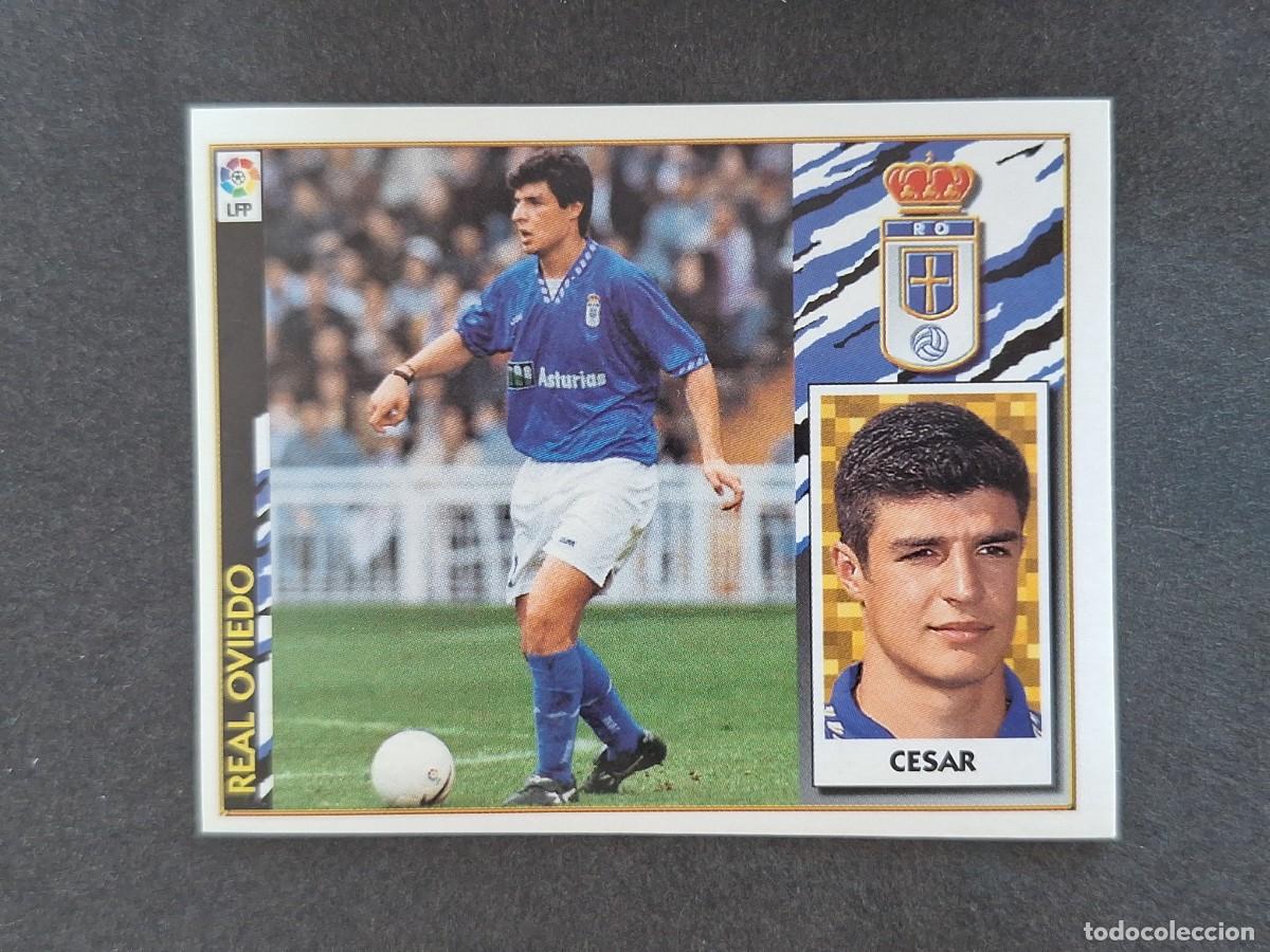 Cromos de Futebol: L4 CESAR REAL OVIEDO LIGA ESTE 1997 1998 97 98 NUNCA PEGADO SIN PEGAR