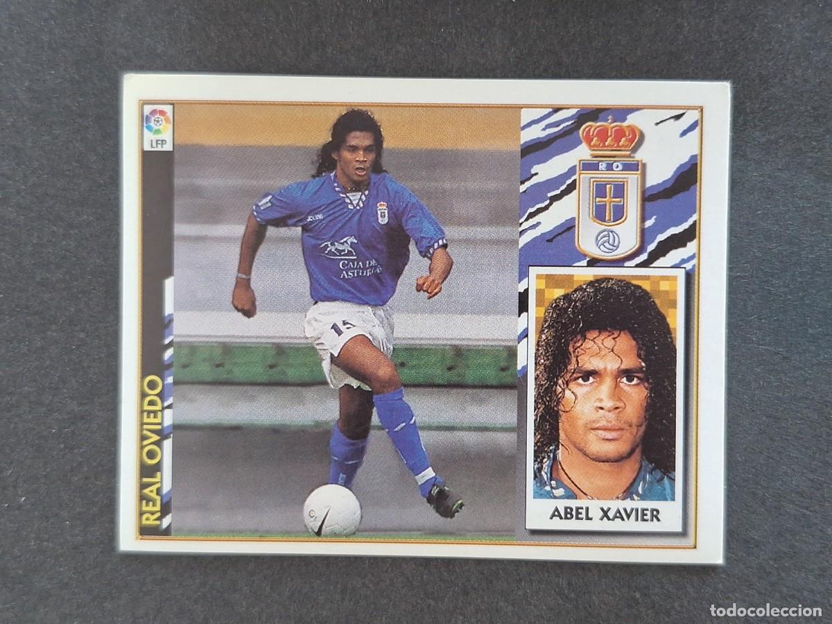 Cromos de Futebol: L4 ABEL XAVIER REAL OVIEDO LIGA ESTE 1997 1998 97 98 NUNCA PEGADO SIN PEGAR