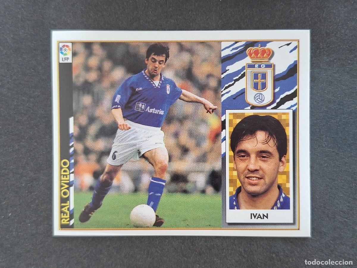 Football Stickers: L4 IVAN REAL OVIEDO LIGA ESTE 1997 1998 97 98 NUNCA PEGADO SIN PEGAR