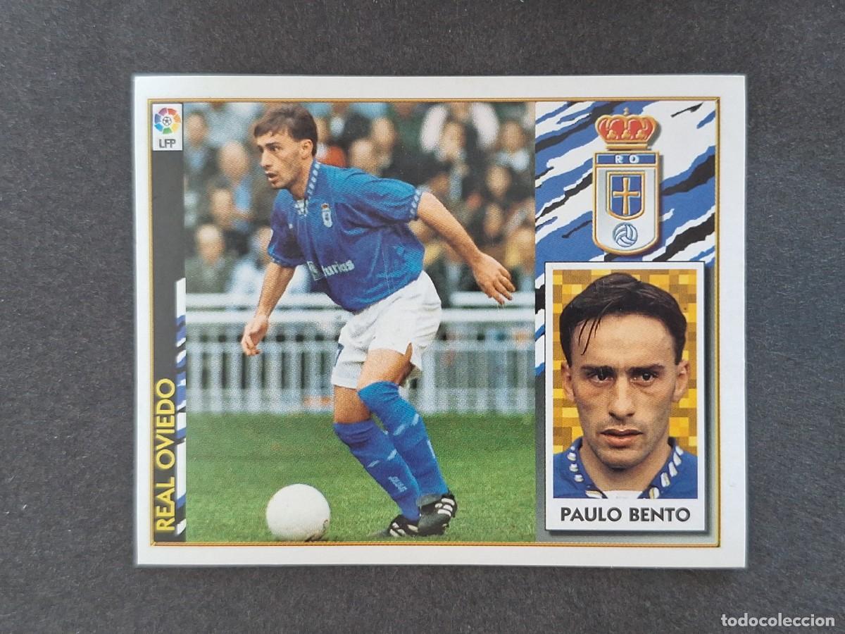 Cromos de Futebol: L4 PAULO BENTO REAL OVIEDO LIGA ESTE 1997 1998 97 98 NUNCA PEGADO SIN PEGAR