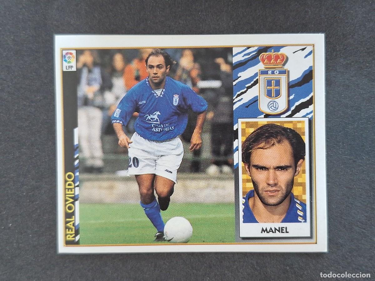 Cromos de Futebol: L4 MANEL REAL OVIEDO LIGA ESTE 1997 1998 97 98 NUNCA PEGADO SIN PEGAR