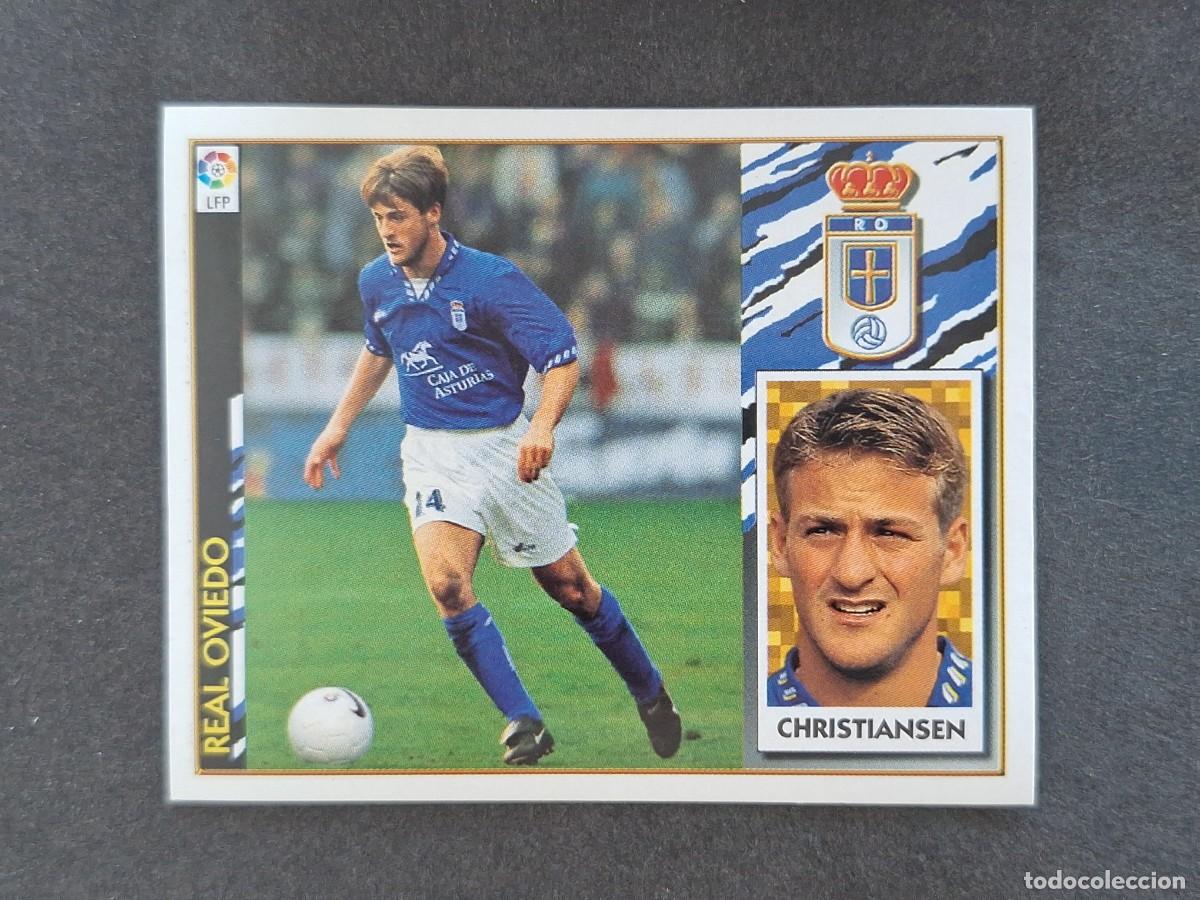Cromos de Futebol: L4 CHRISTIANSEN REAL OVIEDO LIGA ESTE 1997 1998 97 98 NUNCA PEGADO SIN PEGAR