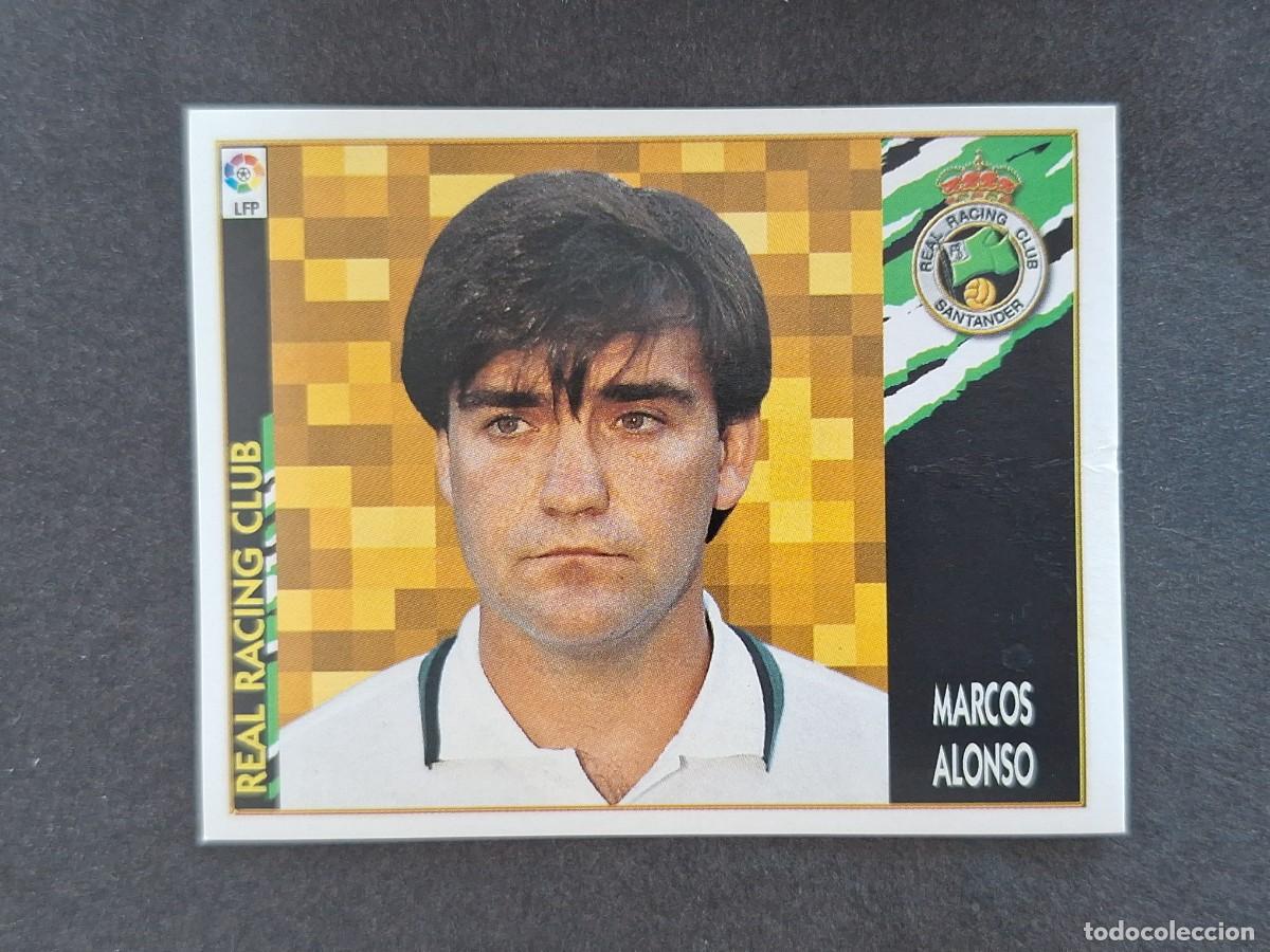 Cartes &agrave; collectionner de Football: L4 MARCOS ALONSO ENTRENADOR RACING DE SANTANDER LIGA ESTE 1997 1998 97 98 NUNCA PEGADO SIN PEGAR