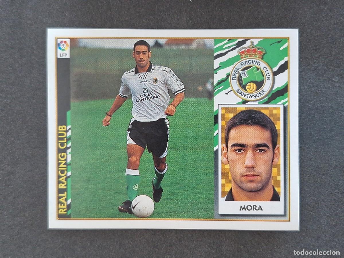 Cartes &agrave; collectionner de Football: L4 MORA RACING DE SANTANDER LIGA ESTE 1997 1998 97 98 NUNCA PEGADO SIN PEGAR