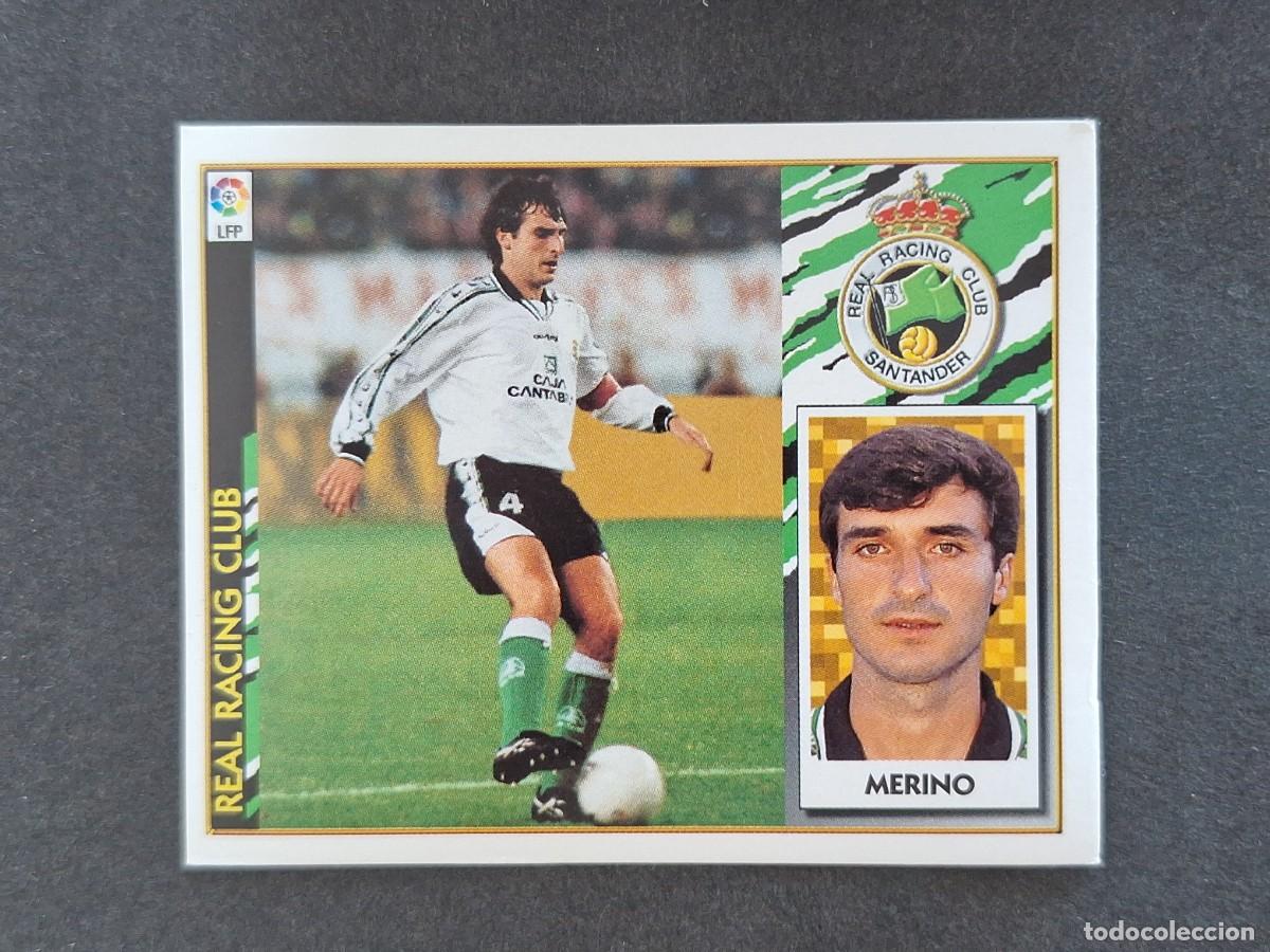 Cartes &agrave; collectionner de Football: L4 MERINO RACING DE SANTANDER LIGA ESTE 1997 1998 97 98 NUNCA PEGADO SIN PEGAR