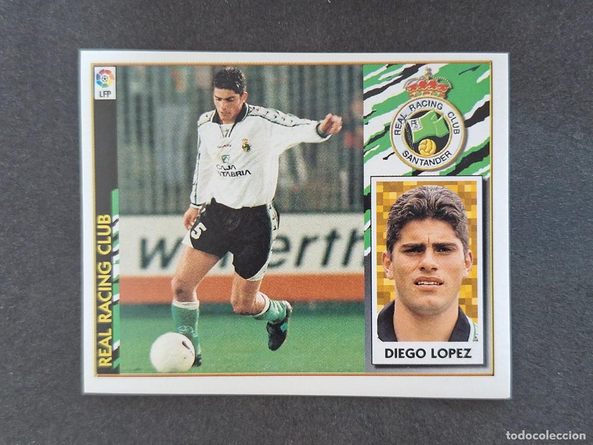 Cartes &agrave; collectionner de Football: L4 DIEGO LOPEZ RACING DE SANTANDER LIGA ESTE 1997 1998 97 98 NUNCA PEGADO SIN PEGAR