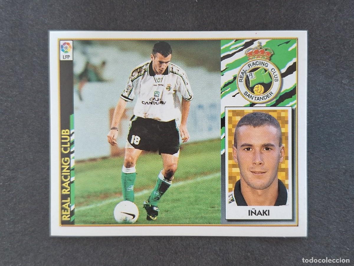 Cartes &agrave; collectionner de Football: L4 I&Ntilde;AKI RACING DE SANTANDER LIGA ESTE 1997 1998 97 98 NUNCA PEGADO SIN PEGAR