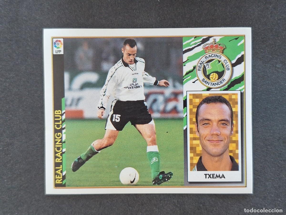 Cartes &agrave; collectionner de Football: L4 TXEMA RACING DE SANTANDER LIGA ESTE 1997 1998 97 98 NUNCA PEGADO SIN PEGAR
