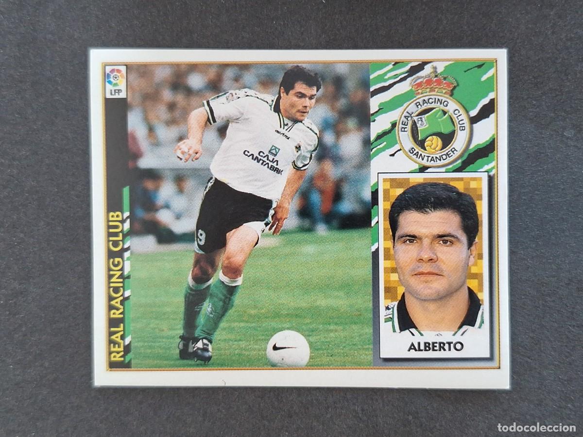 Cromos de Futebol: L4 ALBERTO RACING DE SANTANDER LIGA ESTE 1997 1998 97 98 NUNCA PEGADO SIN PEGAR