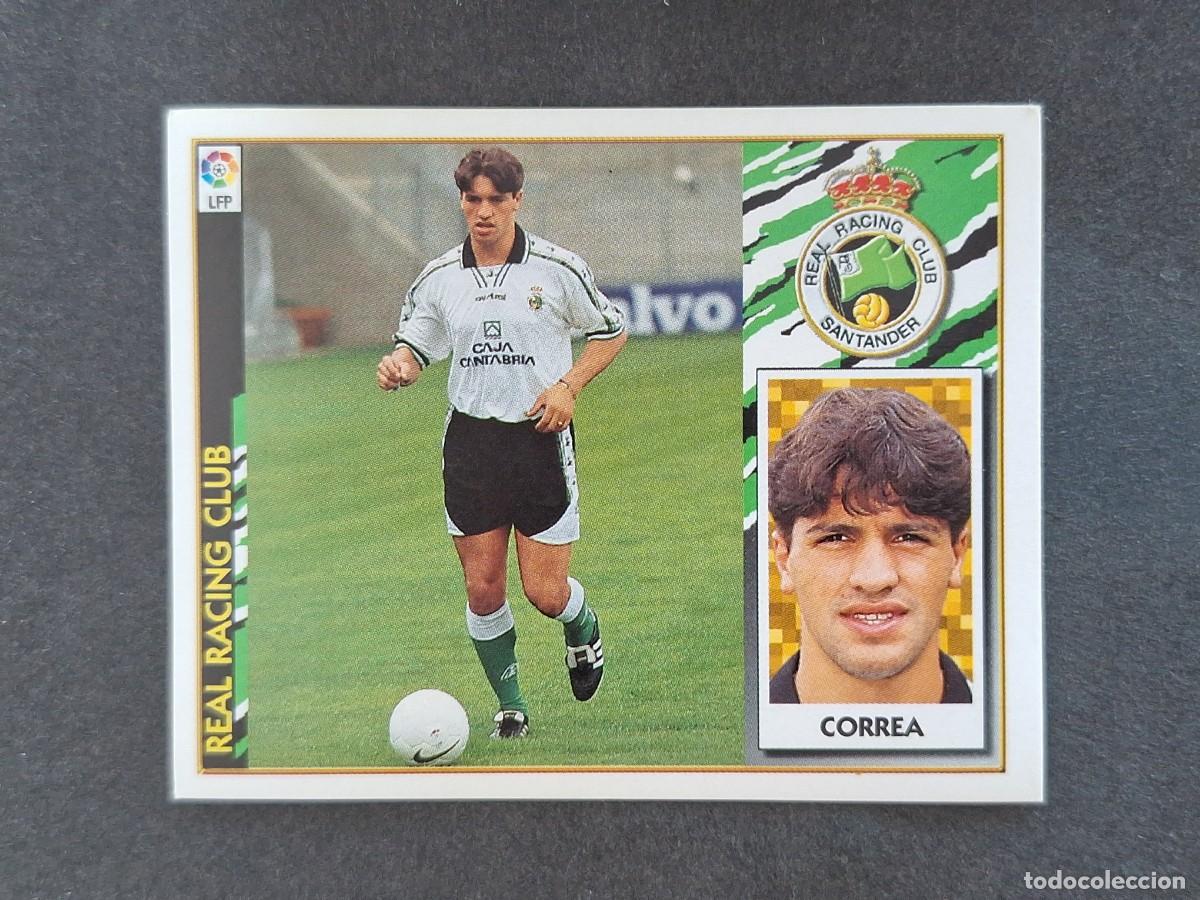 Cartes &agrave; collectionner de Football: L4 CORREA RACING DE SANTANDER LIGA ESTE 1997 1998 97 98 NUNCA PEGADO SIN PEGAR