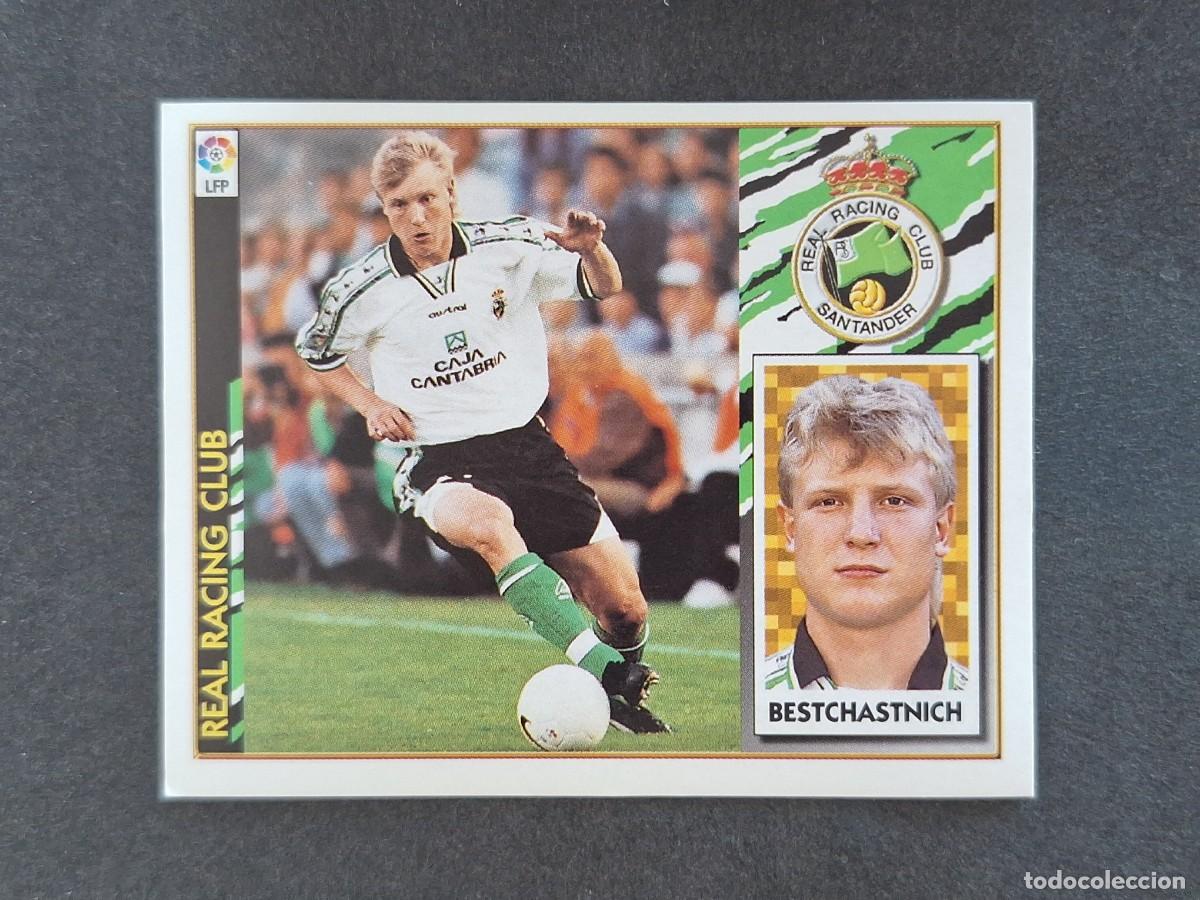 Cartes &agrave; collectionner de Football: L4 BESTCHASTNICH RACING DE SANTANDER LIGA ESTE 1997 1998 97 98 NUNCA PEGADO SIN PEGAR