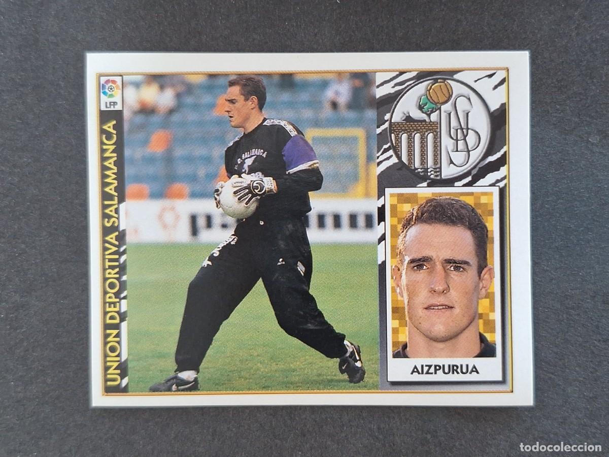 Cartes &agrave; collectionner de Football: L4 AIZPURUA U. D. SALAMANCA LIGA ESTE 1997 1998 97 98 NUNCA PEGADO SIN PEGAR