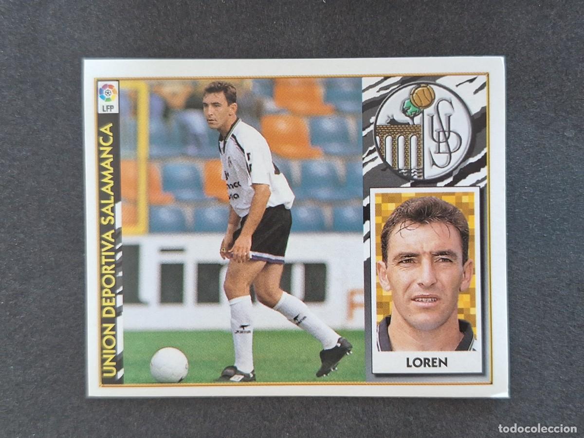 Cartes &agrave; collectionner de Football: L4 LOREN U. D. SALAMANCA LIGA ESTE 1997 1998 97 98 NUNCA PEGADO SIN PEGAR